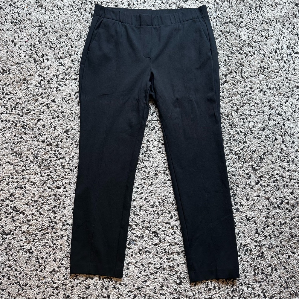 J. Jill Black Ponte Slim Leg Pants